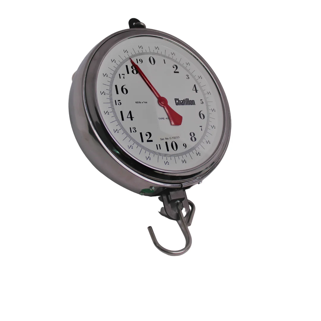 Chatillon Century Series Mechanical Hanging Scale - 60lbs
